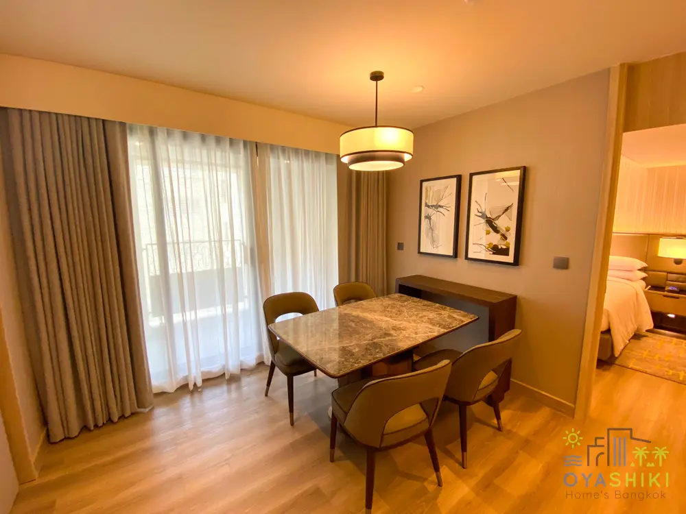 Marriott Executive Apartments - Bangkok Townhall Sukhumvit 49 for 3 bed room